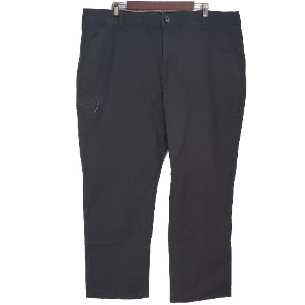 Weatherproof Vintage Pants Mens 42x30 Gray Relaxed Fit Flex Utility Pant NWT